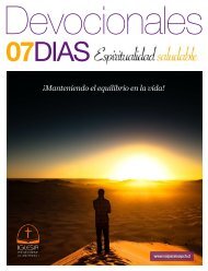 ¡Manteniendo el equilibrio en la vida! - Iglesia Presbiteriana de ...