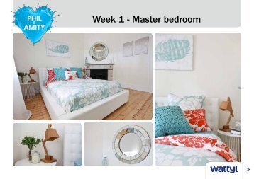 Week 1 - Master bedroom - Wattyl
