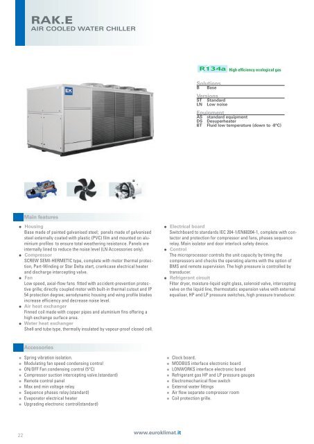 Chillers Catalogue - Ctarefrigeracion.com