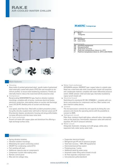 Chillers Catalogue - Ctarefrigeracion.com