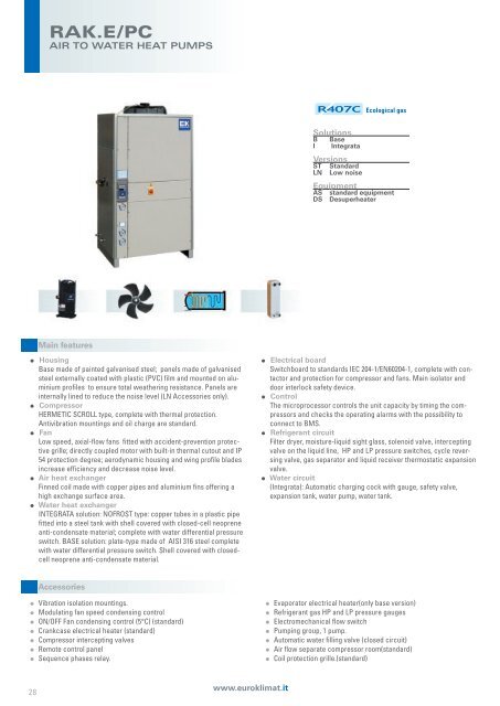 Chillers Catalogue - Ctarefrigeracion.com