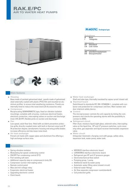 Chillers Catalogue - Ctarefrigeracion.com