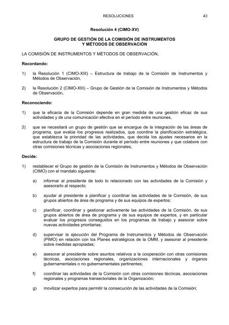 ComisiÃ³n de Instrumentos y MÃ©todos de ... - E-Library - WMO