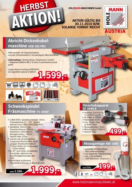 AKTION! HERBST - freytool Werkzeug Shop