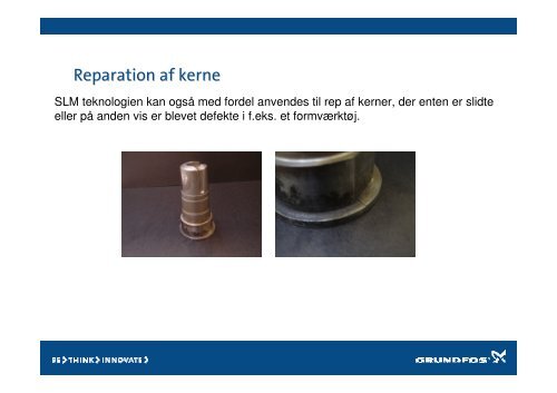 GRUNDFOS Selektiv laser melting (SLM) - FMV