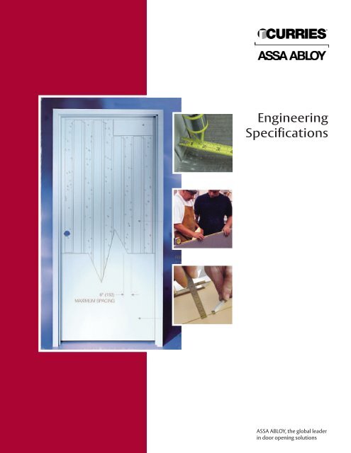 Engineering Specifications Brochure - Curries