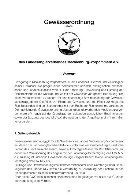 zum gedruckten GewÃ¤sserverzeichnis - Landesanglerverband ...