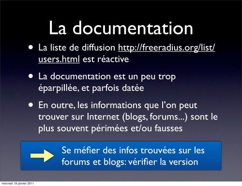 radius - freeradius-fr-part2.pdf - Le site d'AurÃ©lien GÃ©ron