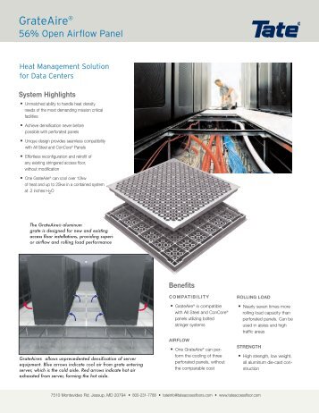 GrateAireÂ® - Tate Access Floors