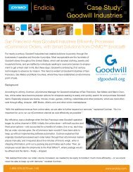 Case Study: Goodwill Industries - Endicia