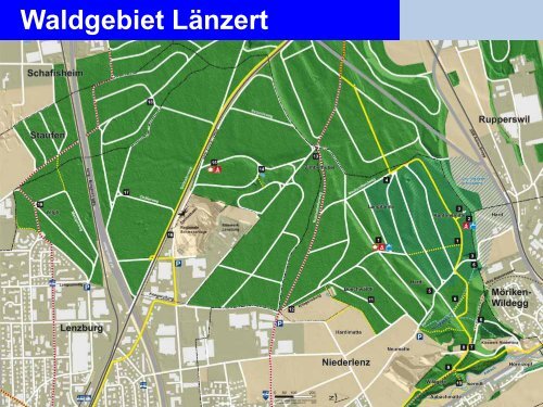 Willkommen im Waldgebiet LÃ¤nzert - Niederlenz