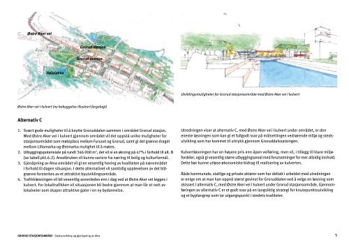 Grorud stasjonsområde - Plan