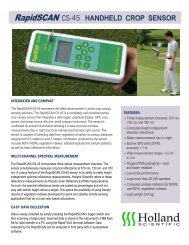 RapidSCAN CS-45 Handheld NDVI Crop Sensor - Holland Scientific