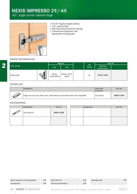 Grass Katalog EN 2012