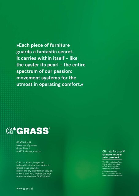 Grass Katalog EN 2012