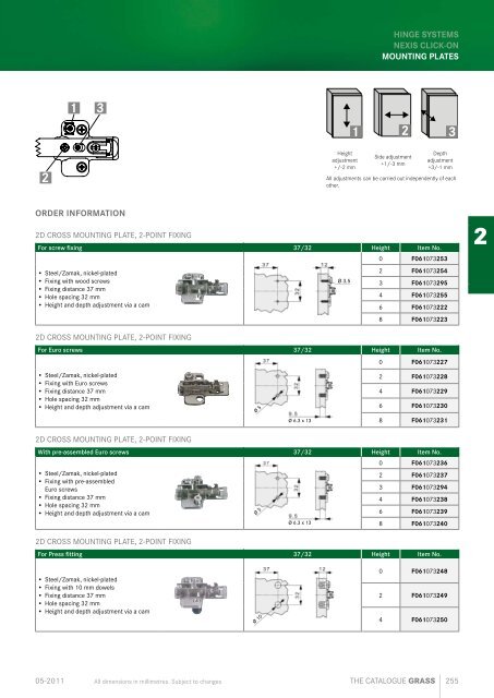 Grass Katalog EN 2012