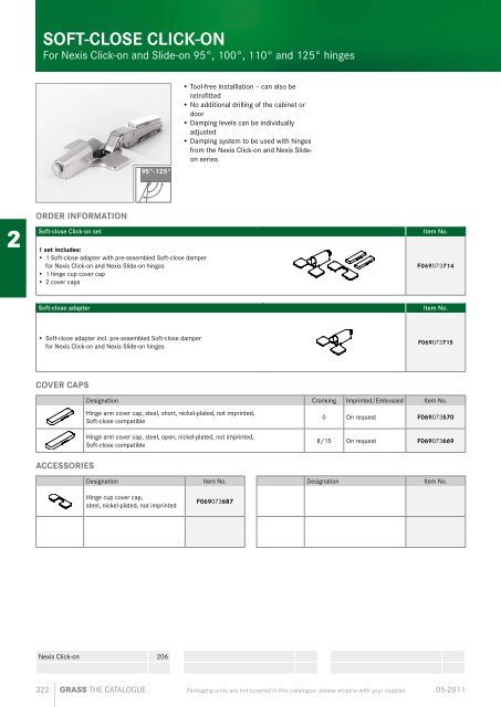 Grass Katalog EN 2012