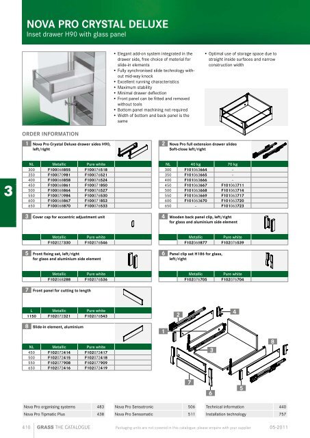 Grass Katalog EN 2012