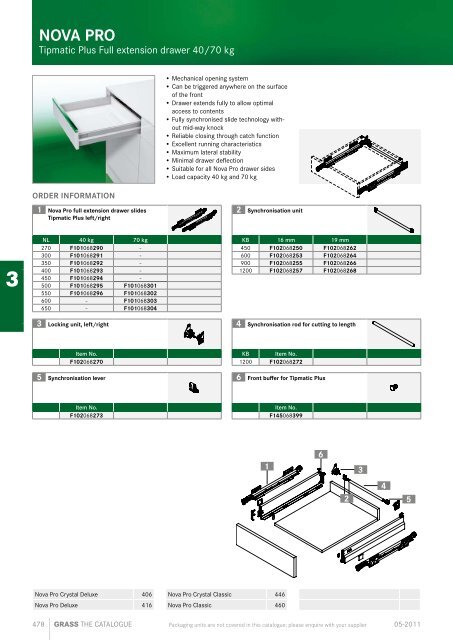 Grass Katalog EN 2012