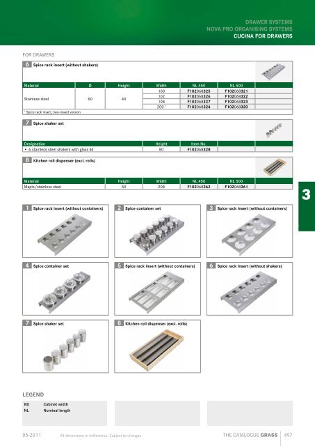 Grass Katalog EN 2012