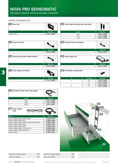 Grass Katalog EN 2012