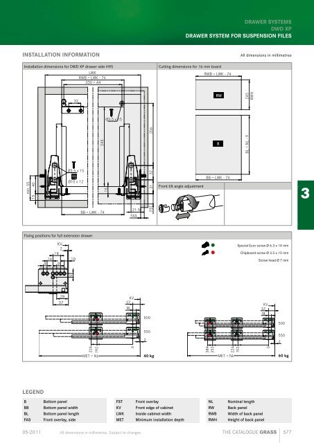 Grass Katalog EN 2012