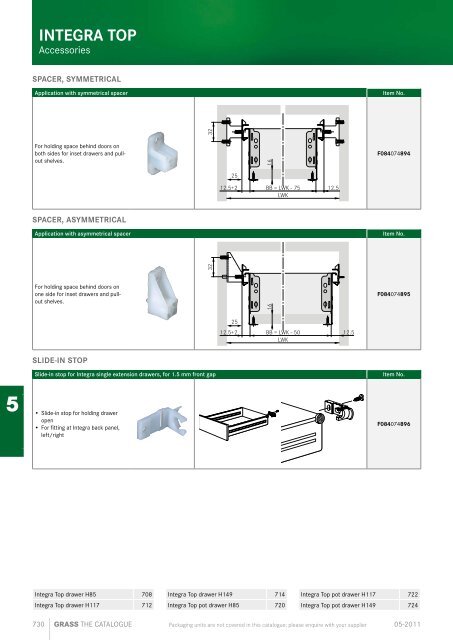 Grass Katalog EN 2012