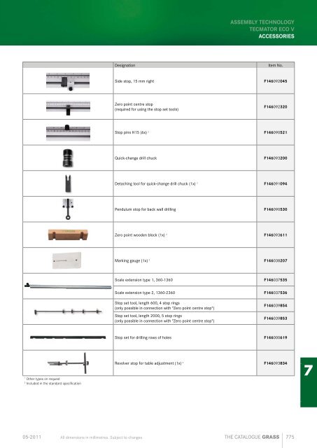 Grass Katalog EN 2012