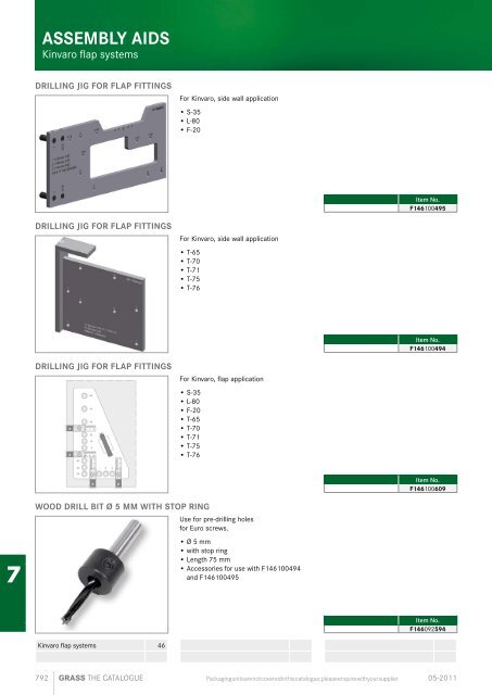 Grass Katalog EN 2012