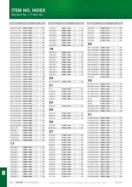 Grass Katalog EN 2012