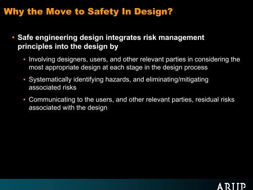 Safety In Design