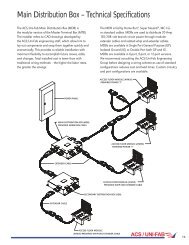 Main Distribution Box â Technical Specifications - AFC Cable ...