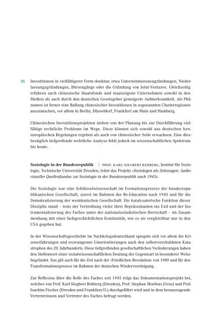 Jahresbericht 2012 - Fritz Thyssen Stiftung