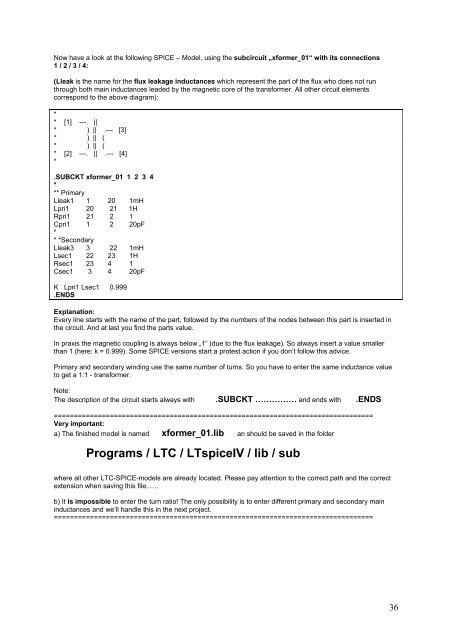 SPICE-Simulation using LTspice IV