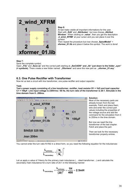 SPICE-Simulation using LTspice IV