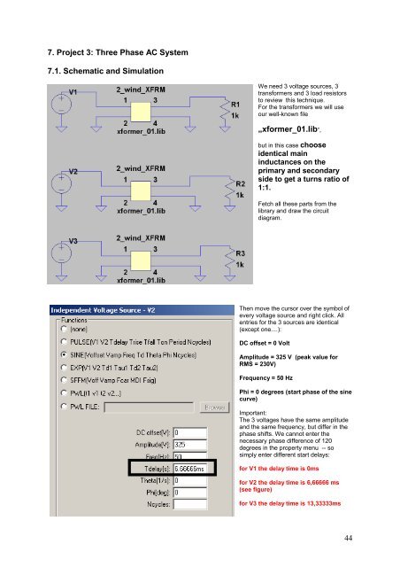 SPICE-Simulation using LTspice IV