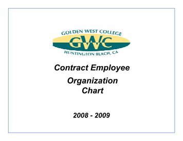GWC Org Chart 2008-09.pdf - Golden West College