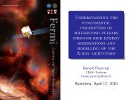 Understanding the fundamental parameters of millisecond pulsars ...