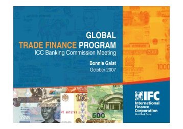 GLOBAL TRADE FINANCE PROGRAM