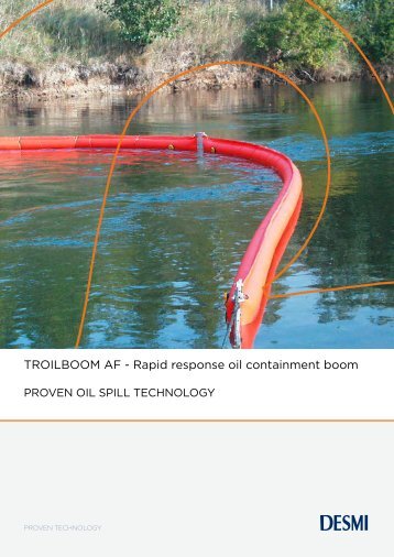 TROILBOOM AF - Rapid response oil containment boom - Desmi
