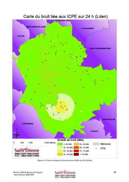 Realisation de la cartographie du bruit Ã  l'Ã©chelle de la ville de Saint ...