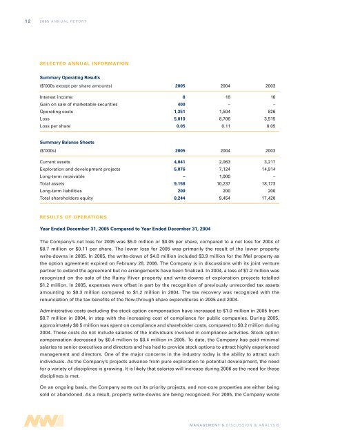 Read Report - Nuinsco Resources Limited