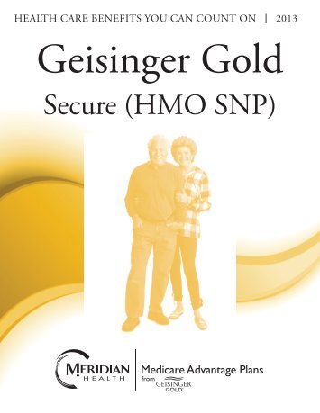 Summary of Benefits - Geisinger Health Plan