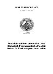 Jahresbericht 2007 - Apfel eV - Friedrich-Schiller-UniversitÃ¤t Jena