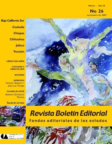 Revista BoletÃ­n Editorial - DirecciÃ³n General de VinculaciÃ³n Cultural ...