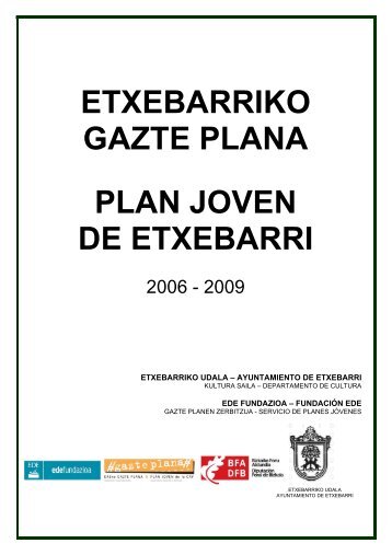 Plan Joven Etxebarri - Ayuntamiento de Etxebarri