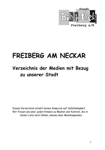 Martina von Schaewen - Stadtbibliothek Freiberg am Neckar