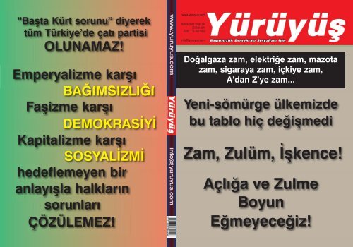 Zam, Zulüm, İşkence! - Yürüyüş