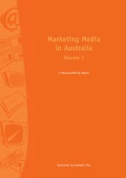 Marketing Media in Australia - Our Community