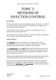 topic 3: methods of infection control - Randwick College Wiki